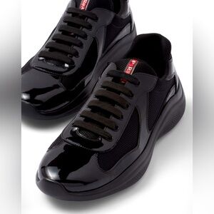PRADA AMERICAN CUPS SNEAKERS SIZE (10.5)U.S